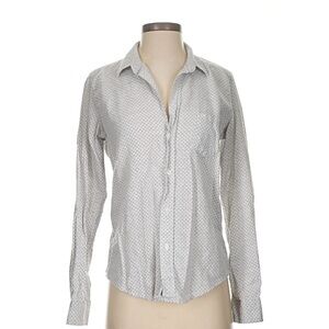 Frank & Eileen sz Small grey polka dot